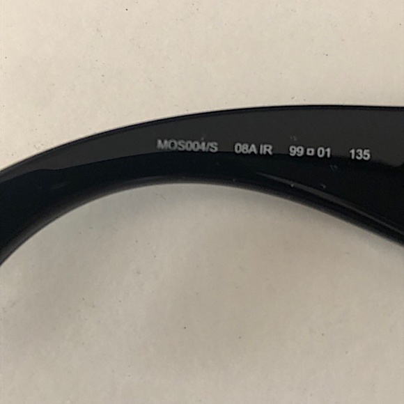 Moschino 99mm Shield Sunglasses